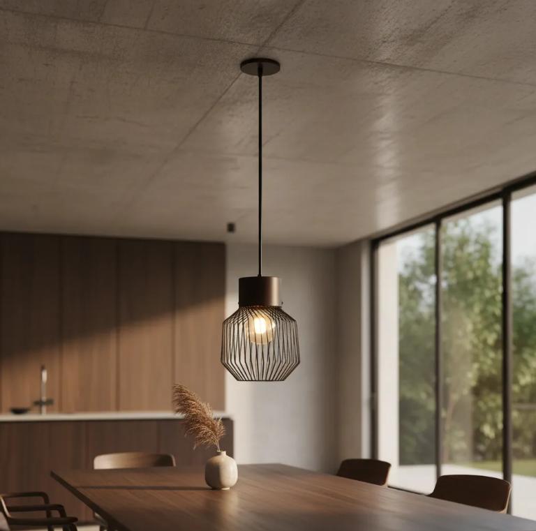 Pendente Aramado Preto.